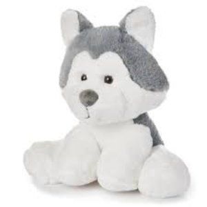 Spark Create Imagine Husky Wolf 12" Plush Stuffed Animal Dog Soft Grey & White